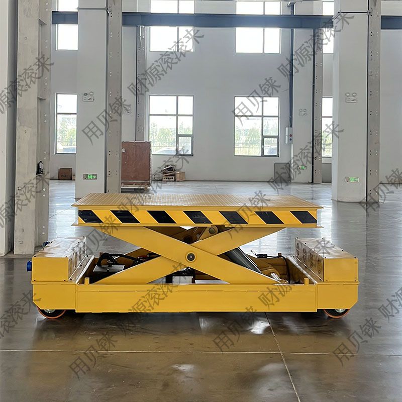 舵輪搬運(yùn)升降平車